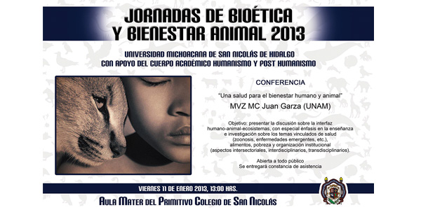 Promueve la Universidad Michoacana Jornadas de Bienestar Animal